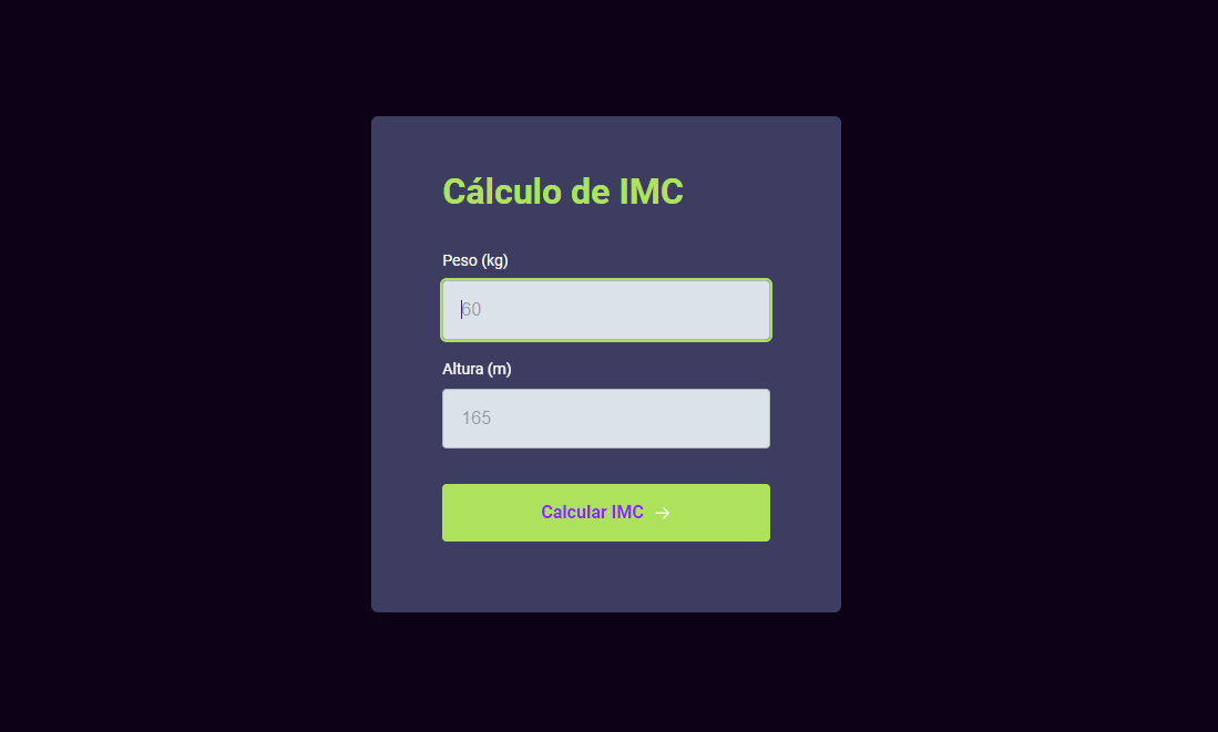 foto da calculadora de imc de filipe